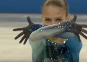 Mladá krasobruslařka předvedla skoky, které nikdo jiný nedokáže