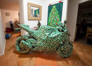 Přál si na Vánoce motorku. Co ale opravdu dostal, vás určitě rozesměje