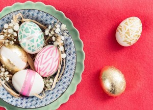 Velikonoční vajíčka originálně, snadno a rychle: Ozdobte je washi páskami