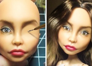 Ukrajinská umělkyně dává panenkám skutečnou podobu: Díky svému umění vyzdvihuje krásu i nedokonalost lidského těla