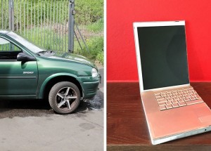 Zhrzený muž se po rozvodu pomstil své exmanželce: Všechny společné věci rozřezal vejpůl