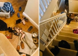 Mamince Caroline Eyles vadily fotky dokonale naklizených domovů na sociálních sítích. „Bydlenkám“ poslala jasný vzkaz