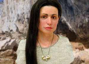 Tato krásná žena žila před 7500 lety na Gibraltaru. Vědci provedli 3D rekonstrukci jejího obličeje