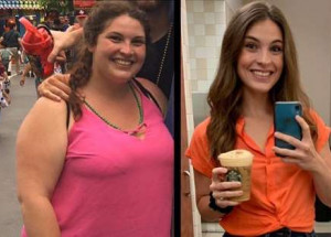 Rachel Sharp-Olsen zhubla během 14 měsíců 50 kilogramů. Za její radikální proměnu může přerušovaný půst