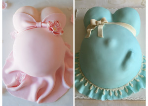 Těhotenský dort pro budoucí maminku: Přinášíme ochutnávku originálních moučníků ve tvaru těhotenského bříška