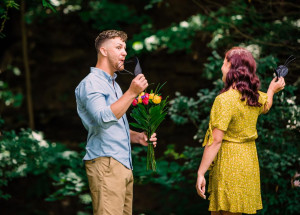 Lindsey McCaffry nafotila pár při rande naslepo. Při prvním pohledu mezi nimi proběhla elektrizující chemie