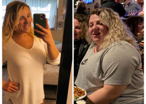 Obézní Američanka zhubla během lockdownu 63 kilogramů. Když na podzim prodělala koronavirus, měla lehčí průběh