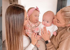 Maminky Monika Bagárová a Markéta Konvičková seznámily své holčičky. Ruminka a Amálka si hned padly do oka