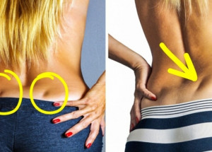 Co znamenají tyto ďolíčky na zádech? Jsou symbolem zdravého těla