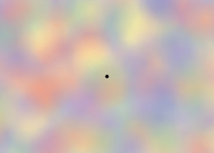 Pozorujte 30 sekund černou tečku, vše ostatní kolem zmizí. Troxlerův efekt ukazuje, jak neuvěřitelně funguje náš mozek