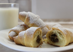 Recept na svatomartinské rohlíčky: Vyzkoušejte kynutou i nekynutou verzi i několik druhů náplně