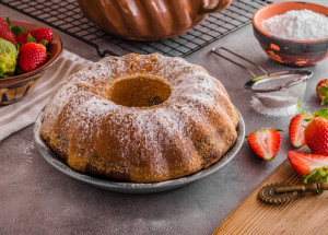 Domácí bábovka s tvarohem, která provoní celou domácnost