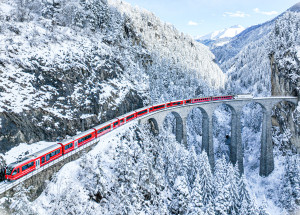 Rhétské dráhy – vlakem za přírodními skvosty i technickými unikáty