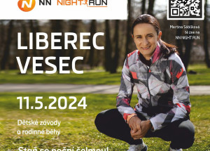 Noční seriál NN NIGHT RUN a AVON BĚH za zdravá prsa opět ve Vesci