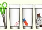 Tuto hádanku vyřeší správně jenom 1 % lidí: Víte, ve které sklenici je nejvíc vody?