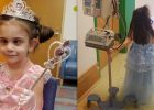 Holčička Lilli Durante si na každou chemoterapii bere jiné princeznovské šaty: Její pozitivní přístup napomáhá léčbě