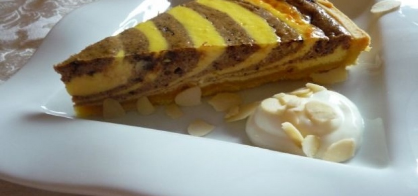 Soutěžní recept: Tvarohový mramorový koláč