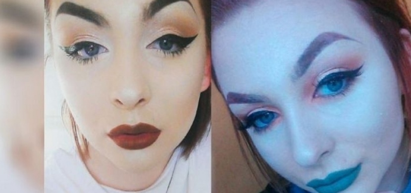 Přítel ji poprvé uviděl bez make-upu a hned se s ní rozešel. Sledujte, jak žena ve skutečnosti vypadá!