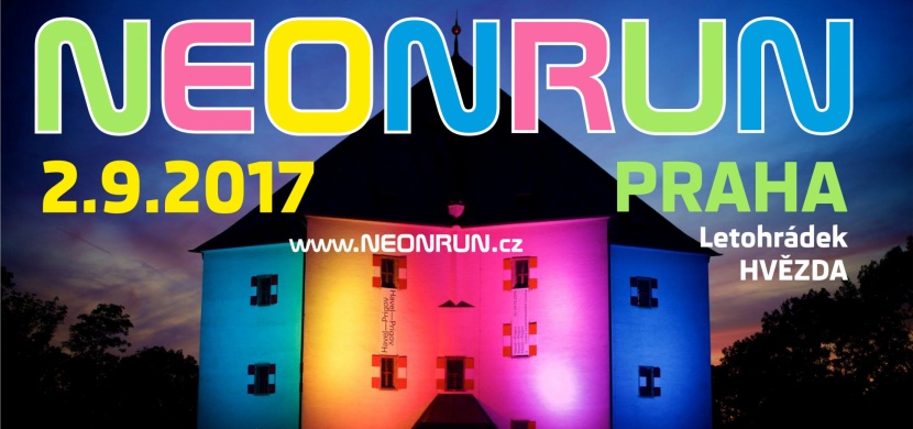 NEON RUN 2017 opět v Praze na Vypichu