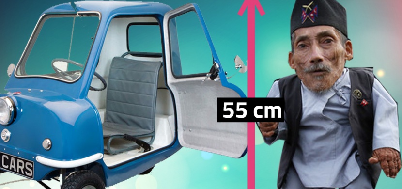 Nejmenší člověk nebo auto? Podívejte se na nejmenší věci světa