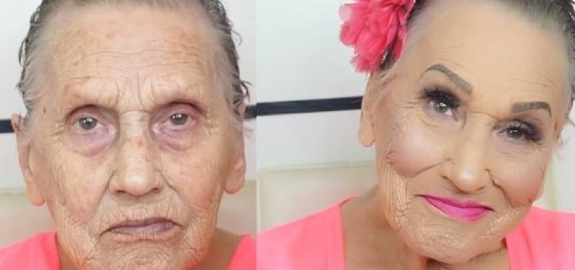 Chorvatská babička Glam Ma je hvězdou Instagramu: A to díky své vnučce, která je make-up artistkou