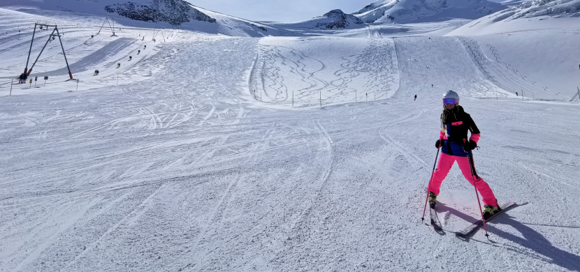 Saas-Fee – unikátní lyžování