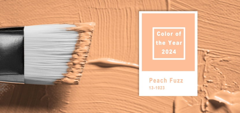 Barva roku 2024 Pantone: Seznamte se s Peach Fuzz neboli sametově broskvovou
